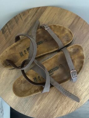 Strappy Birkenstock sandals